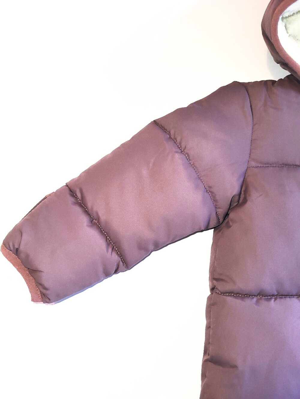 NWT Free Country Quilted Puffer Baby Snowsuit Winter Bunting Size 9-12 Months - Picture 7 of 16